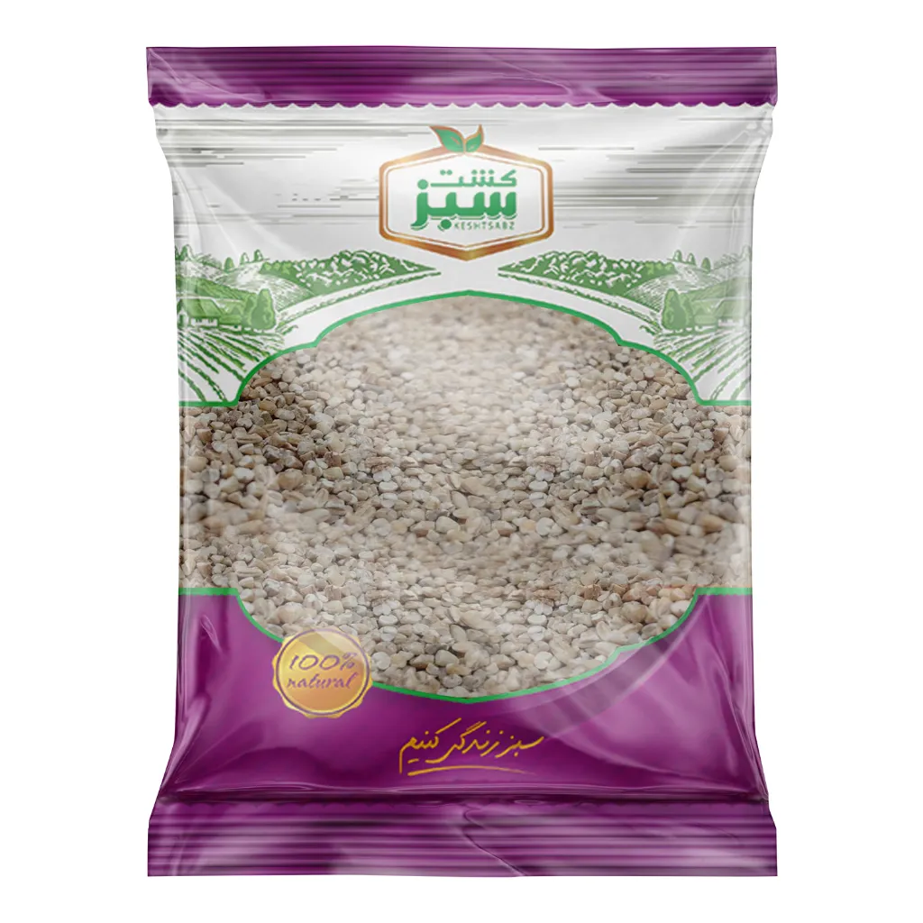 [312215] بلغور جو 300 گرمی سلوفان کشت سبز