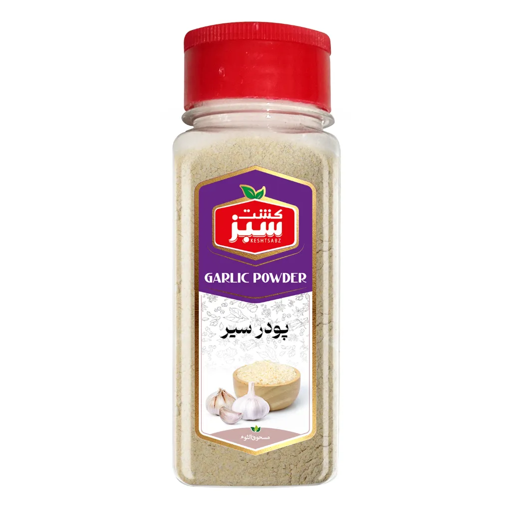 پودر سیر 110 گرمی جار کشت سبز