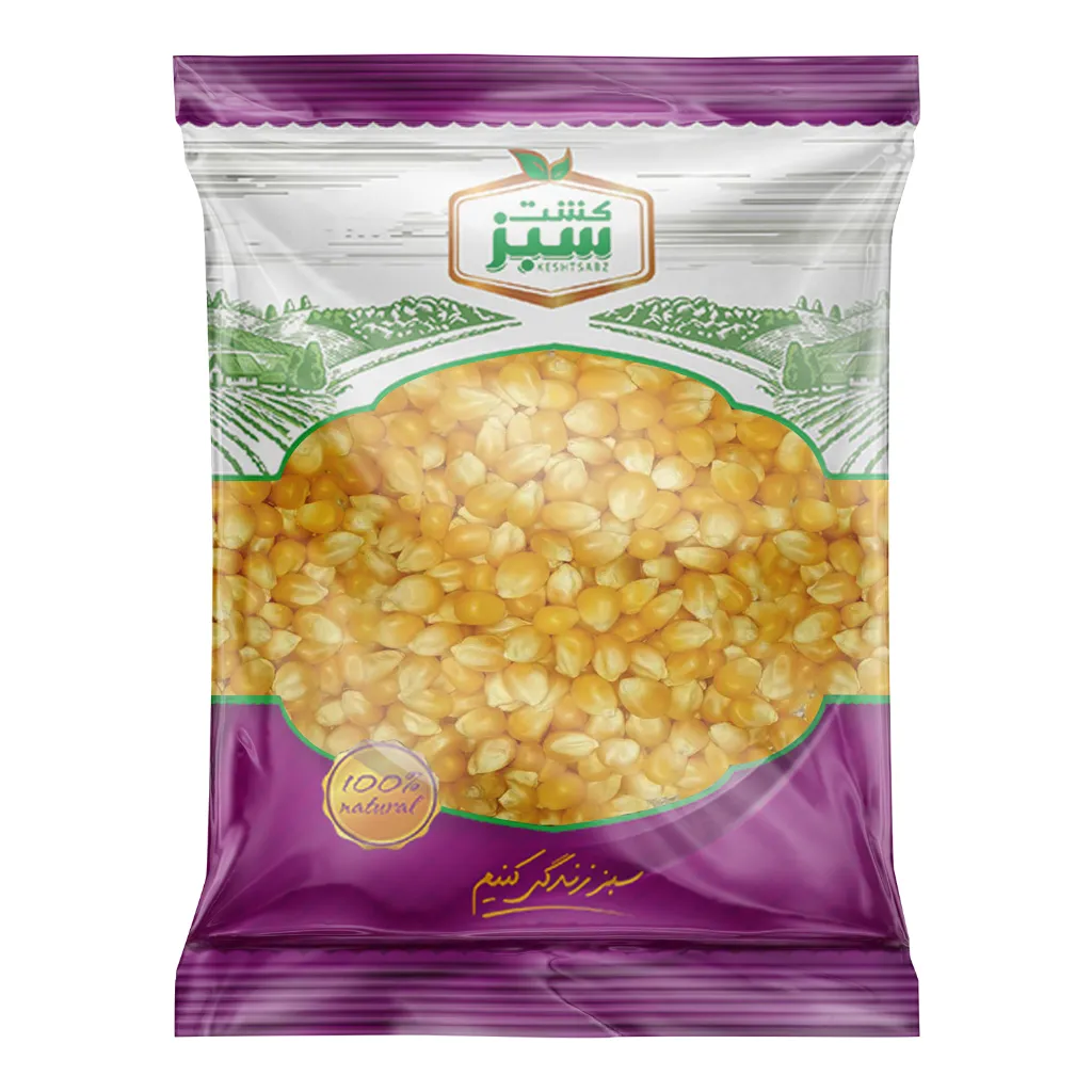 دانه ذرت 300 گرمی سلوفان کشت سبز