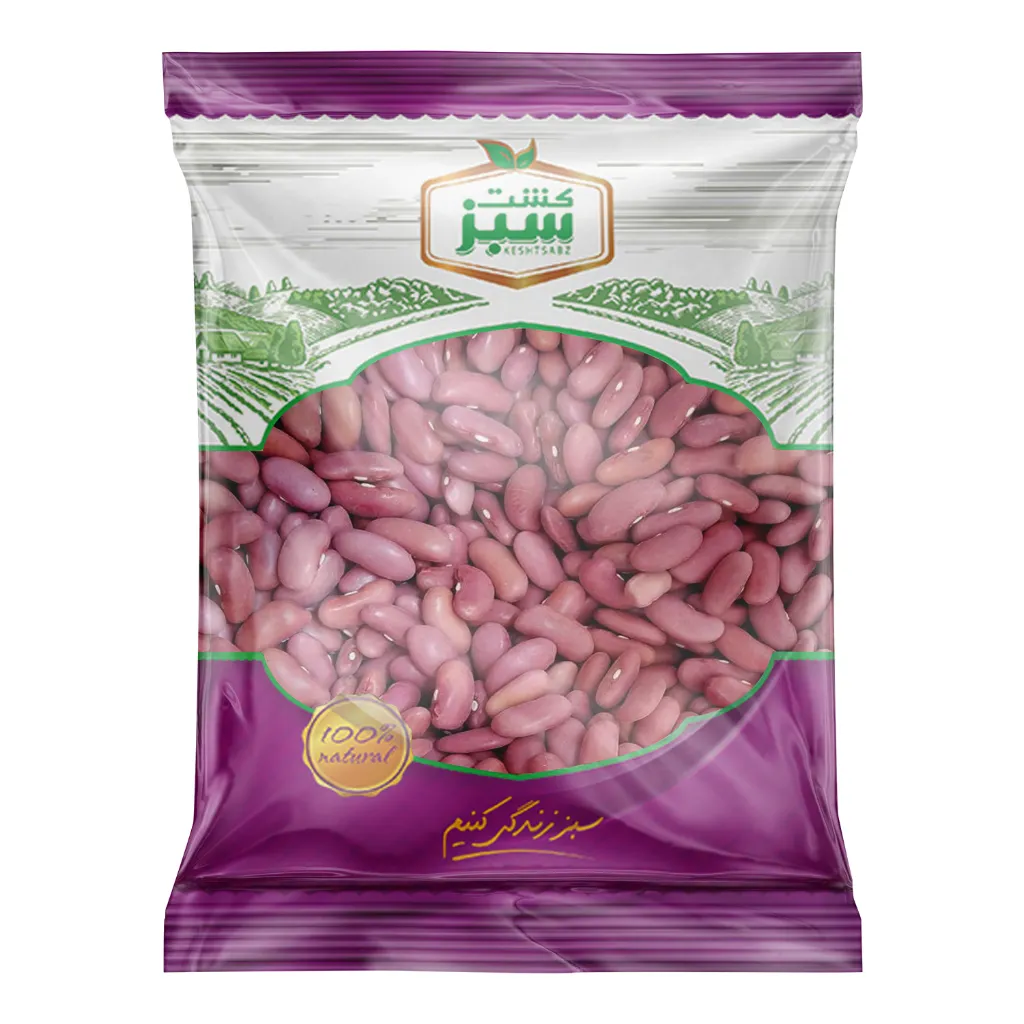 لوبیا قرمز کپسولی 450 گرمی سلوفان کشت سبز