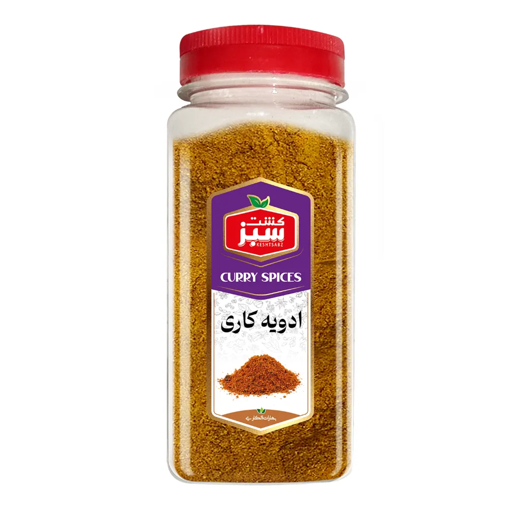 ادویه کاری 300 گرمی جار کشت سبز