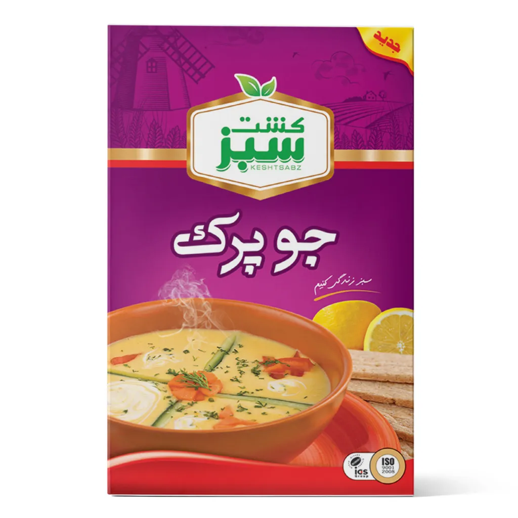 [312211] جو پرک 150 گرمی جعبه‌ای کشت سبز