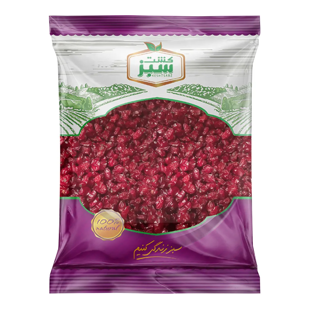 زرشک 90 گرمی سلوفان کشت سبز