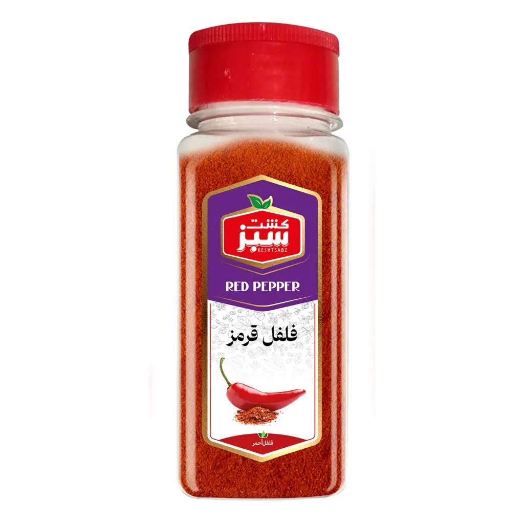 [314390] فلفل قرمز 90 گرمی جار کشت سبز